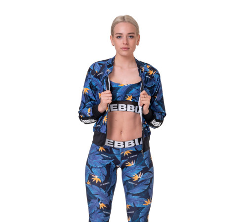 Жіноча кофта Nebbia Ocean Power Sporty 562 - синій/S Жіноча кофта Nebbia Ocean Power Sporty 562 - синій/S