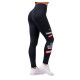 Жіночі легінси Nebbia High Waist Labels 504 - чорні/М