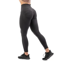 Жіночі легінси із завищеною талією Nebbia Lifting Effect Bubble Butt 587 - L - чорний