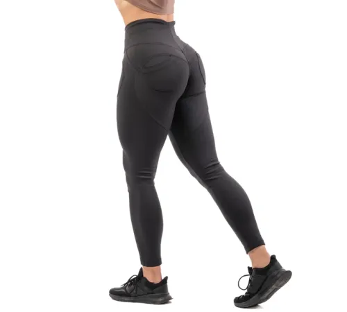 Жіночі легінси із завищеною талією Nebbia Lifting Effect Bubble Butt 587 - L - чорний Жіночі легінси із завищеною талією Nebbia Lifting Effect Bubble Butt 587 - L - чорний