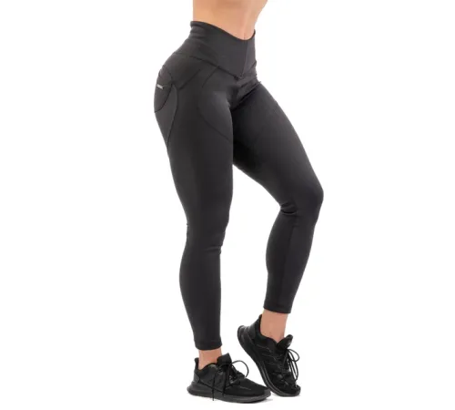 Жіночі легінси із завищеною талією Nebbia Lifting Effect Bubble Butt 587 - L - чорний Жіночі легінси із завищеною талією Nebbia Lifting Effect Bubble Butt 587 - L - чорний