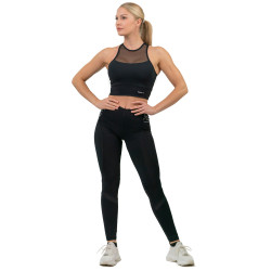 Легінси з високою талією Nebbia FIT Activewear 443 -  L - чорний