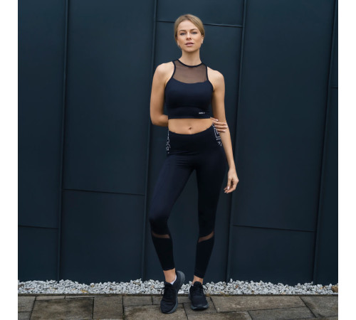 Легінси з високою талією Nebbia FIT Activewear 443 - L - чорний