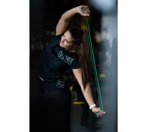 Легінси з високою талією Nebbia FIT Activewear 443 - L - чорний