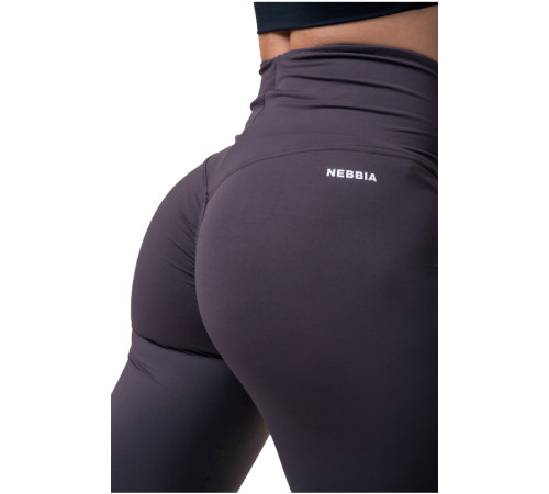 Жіночі легінси з високою талією Nebbia Classic Hero 570 - фіолетовий/XS
