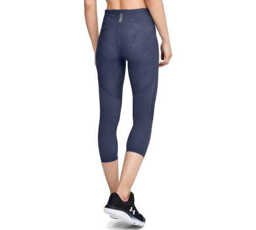 Жіночі капрі легінси Under Armour Fly Fast Jacquard Crop - S - синій Жіночі капрі легінси Under Armour Fly Fast Jacquard Crop - S - синій