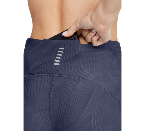 Жіночі капрі легінси Under Armour Fly Fast Jacquard Crop - S - синій Жіночі капрі легінси Under Armour Fly Fast Jacquard Crop - S - синій