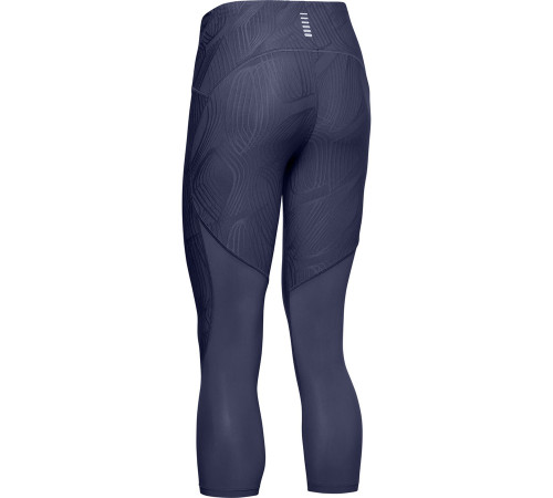 Жіночі капрі легінси Under Armour Fly Fast Jacquard Crop - S - синій Жіночі капрі легінси Under Armour Fly Fast Jacquard Crop - S - синій