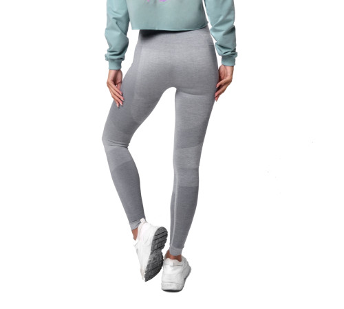 Жіночі легінси Boco Wear Sparkle Grey Melange Shape Push Up - XS/S - сірий Жіночі легінси Boco Wear Sparkle Grey Melange Shape Push Up - XS/S - сірий