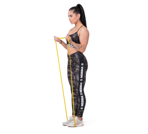 Жіночі легінси Nebbia High Waist Performance Leggings 567 - чорний/L Жіночі легінси Nebbia High Waist Performance Leggings 567 - чорний/L