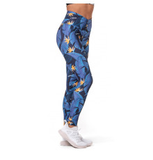 Жіночі легінси Nebbia High Waist Ocean Power 561 - синій/S
