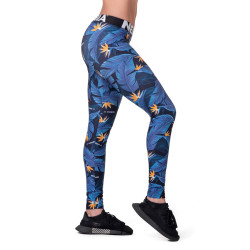 Жіночі легінси Nebbia Mid Waist Ocean Power 566 - синій/S