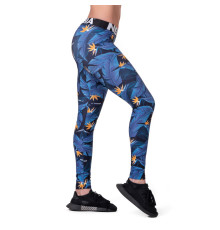 Жіночі легінси Nebbia Mid Waist Ocean Power 566 - синій/М