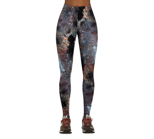 Жіночі легінси BAS BLEU Fusion 90 - різнокольорові/XL