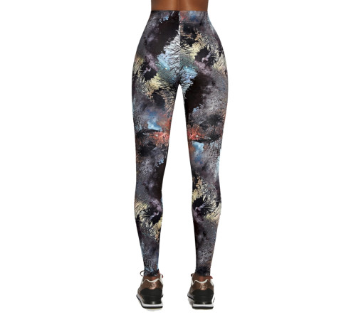 Жіночі легінси BAS BLEU Fusion 90 - різнокольорові/XL