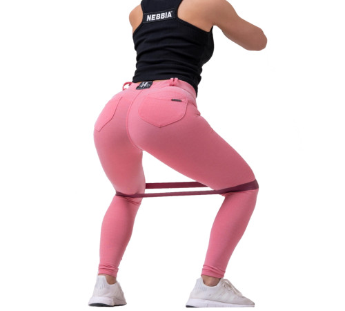 Жіночі легінси Nebbia Dreamy Edition Bubble Butt 537-190 - рожева пудра/S Жіночі легінси Nebbia Dreamy Edition Bubble Butt 537-190 - рожева пудра/S