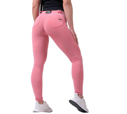 Жіночі легінси Nebbia Dreamy Edition Bubble Butt 537-190 - рожева пудра/S Жіночі легінси Nebbia Dreamy Edition Bubble Butt 537-190 - рожева пудра/S