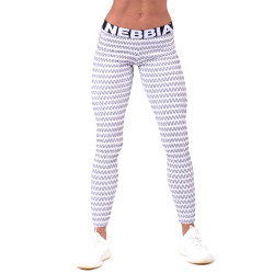  Жіночі легінси Nebbia Boho Style 3D pattern 658 - розмір S / світло-сірий