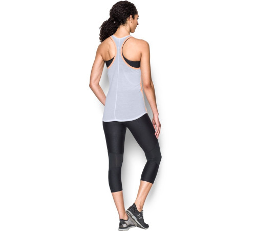 Жіноча майка для бігу Under Armour Threadborne Run Mesh - S - помаранчевий Жіноча майка для бігу Under Armour Threadborne Run Mesh - S - помаранчевий