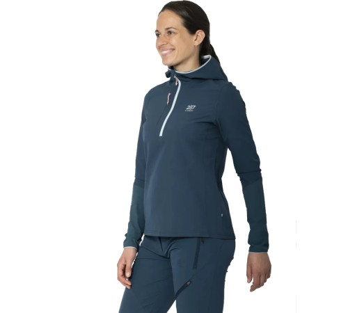 Флісова кофта жіноча 2117 Gyljen Hoodie W 7916916 розмір S - темно-синя