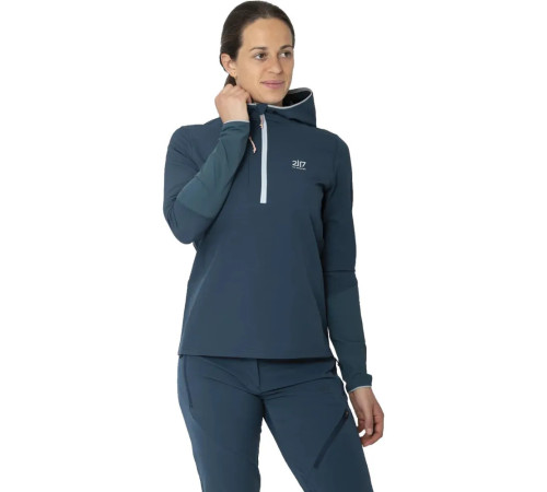 Флісова кофта жіноча 2117 Gyljen Hoodie W 7916916 розмір S - темно-синя