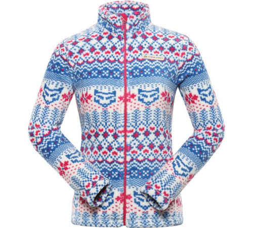Фліс ж Alpine Pro EFLINA LSWB357 412PA - M - рожевий/синій Фліс ж Alpine Pro EFLINA LSWB357 412PA - M - рожевий/синій