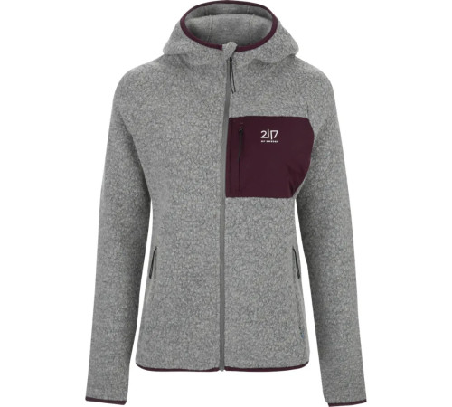 Флісова кофта жіноча 2117 Skord Pile Hoodie D 7914927 розмір S - сіра