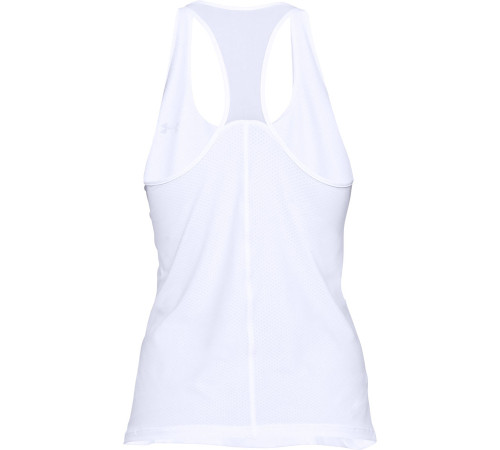 Жіноча майка Under Armour HG Armor Racer - S - біла Жіноча майка Under Armour HG Armor Racer - S - біла
