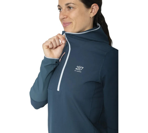 Флісова кофта жіноча 2117 Gyljen Hoodie W 7916916 розмір XS - темно-синя