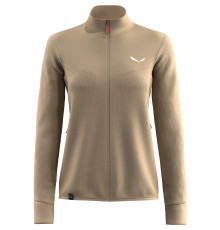 Флісова куртка жіноча Salewa PUEZ WAFFLE HYB PL JACKET W 28860 7180 розмір 46/40 - бежева