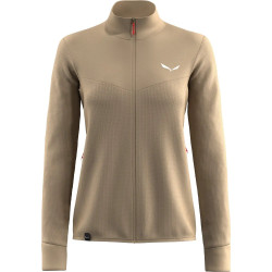 Флісова куртка жіноча Salewa PUEZ WAFFLE HYB PL JACKET W 28860 7180 розмір 46/40 - бежева