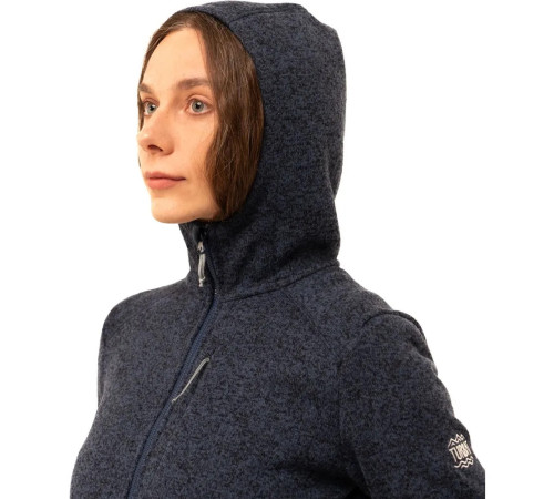 Флісова кофта жіноча Turbat Dreamer Hood Wmn розмір XS - темно-синій меланж