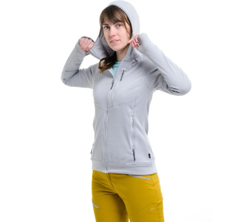 Флісова кофта жіноча Turbat Peak Wmn розмір XS - світло-сіра
