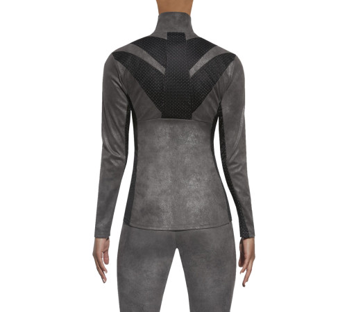 Жіночий спортивний світшот BAS BLACK Flint Blouse - сірий/L Жіночий спортивний світшот BAS BLACK Flint Blouse - сірий/L