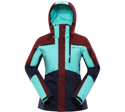 Куртка Alpine Pro Malefa - XS - бірюзовий/синій Куртка Alpine Pro Malefa - XS - бірюзовий/синій