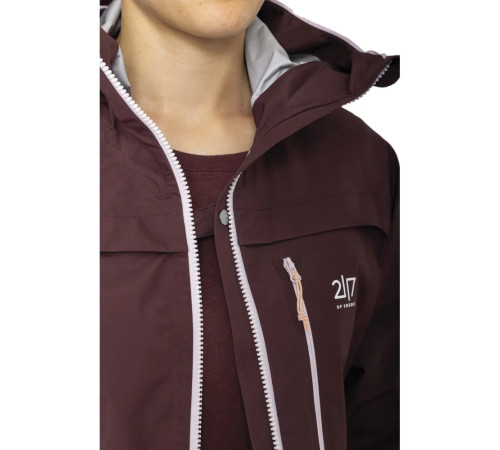 Куртка жіноча 2117 Ruskola 3L Jacket W 7616905 розмір M - бордова