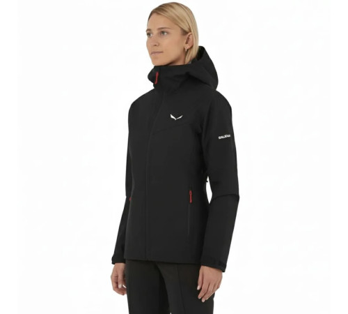 Куртка жіноча Salewa PUEZ (AQUA 4) 2.5L PTX JACKET W 28616 0910 розмір 42/36 - чорна