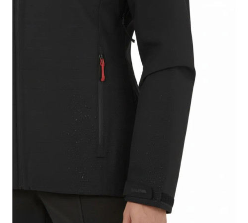 Куртка жіноча Salewa PUEZ (AQUA 4) 2.5L PTX JACKET W 28616 0910 розмір 42/36 - чорна
