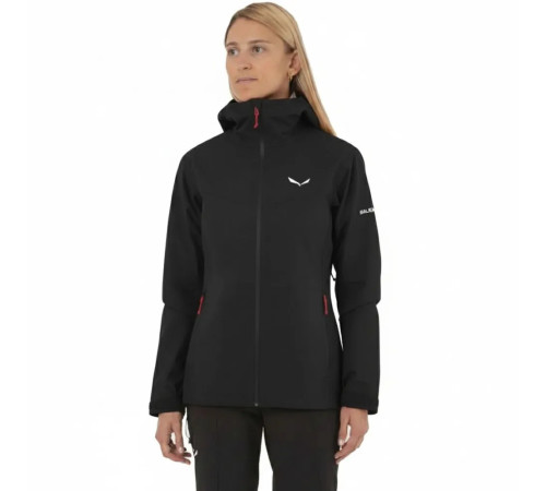 Куртка жіноча Salewa PUEZ (AQUA 4) 2.5L PTX JACKET W 28616 0910 розмір 42/36 - чорна
