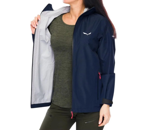 Куртка жіноча Salewa PUEZ (AQUA 4) 2.5L PTX JACKET W 28616 3960 розмір 40/34 - темно-синя