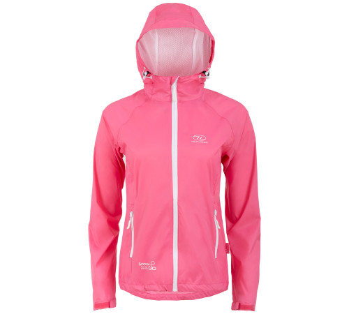 Вітрівка жіноча Highlander Stow & Go Pack Away Rain Jacket 6000 mm Pink XS Вітрівка жіноча Highlander Stow & Go Pack Away Rain Jacket 6000 mm Pink XS