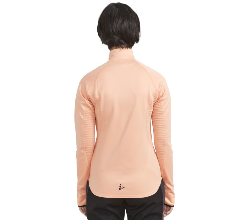 Жіноча термокуртка CRAFT ADV Tech Fleece W - S- оранжева Жіноча термокуртка CRAFT ADV Tech Fleece W - S- оранжева