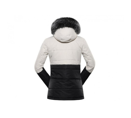 Куртка ж Alpine Pro EGYPA LJCB592 128 - XS - бежевий/чорний Куртка ж Alpine Pro EGYPA LJCB592 128 - XS - бежевий/чорний