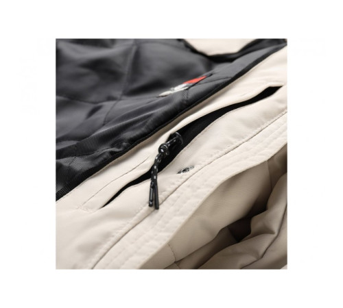 Куртка ж Alpine Pro EGYPA LJCB592 128 - XS - бежевий/чорний Куртка ж Alpine Pro EGYPA LJCB592 128 - XS - бежевий/чорний