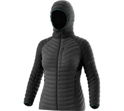 Куртка жіноча Dynafit RADICAL DWN W HOOD JKT 70915 0911 розмір 40/34 - чорно-сіра