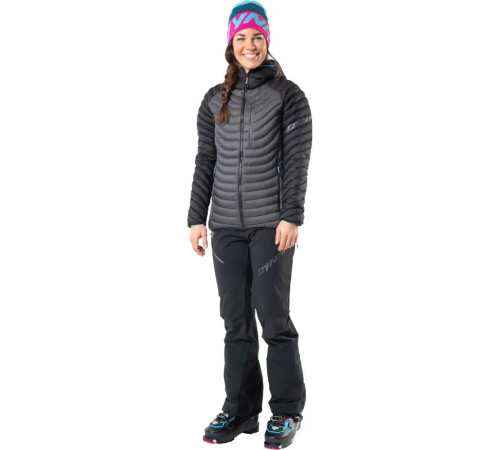 Куртка жіноча Dynafit RADICAL DWN W HOOD JKT 70915 0911 розмір 40/34 - чорно-сіра