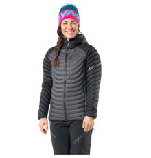 Куртка жіноча Dynafit RADICAL DWN W HOOD JKT 70915 0911 розмір 40/34 - чорно-сіра