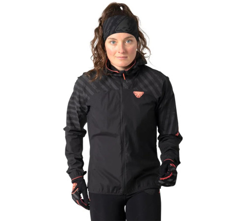 Куртка жіноча Dynafit TRAIL REFLECTIVE WIND JKT W 71985 0911 розмір XS - чорна