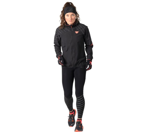 Куртка жіноча Dynafit TRAIL REFLECTIVE WIND JKT W 71985 0911 розмір XS - чорна