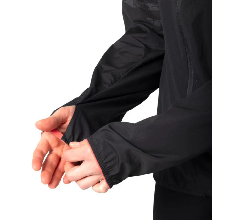 Куртка жіноча Dynafit TRAIL REFLECTIVE WIND JKT W 71985 0911 розмір XS - чорна